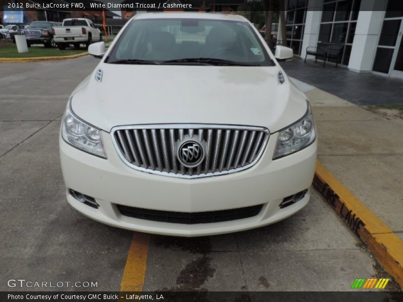 White Diamond Tricoat / Cashmere 2012 Buick LaCrosse FWD