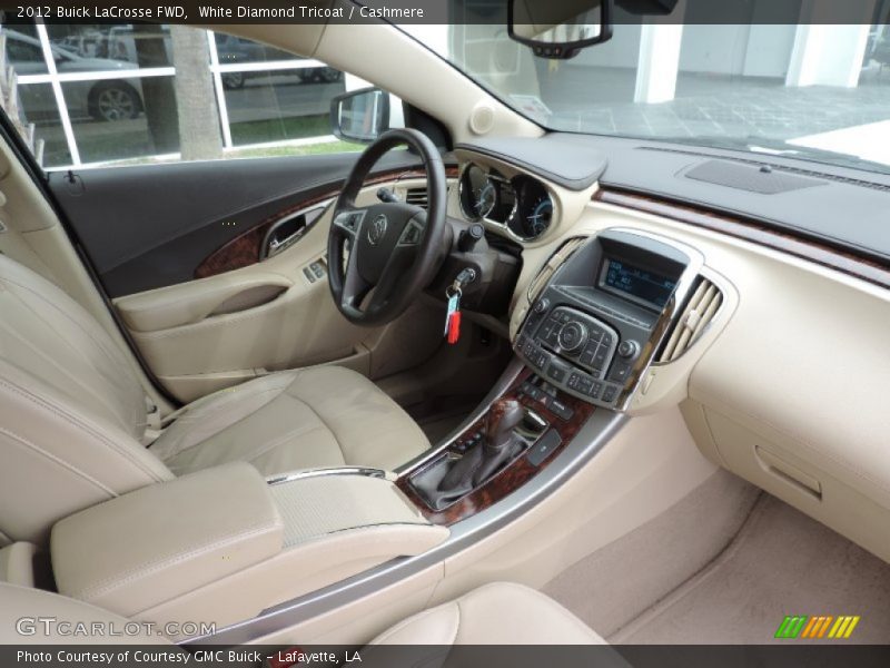 White Diamond Tricoat / Cashmere 2012 Buick LaCrosse FWD