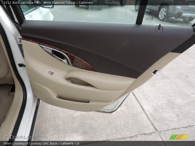 White Diamond Tricoat / Cashmere 2012 Buick LaCrosse FWD