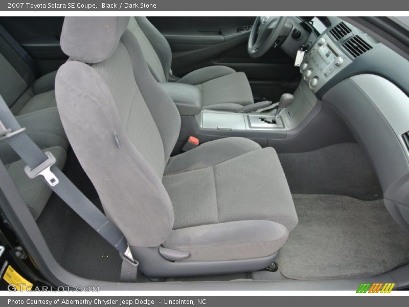 Black / Dark Stone 2007 Toyota Solara SE Coupe