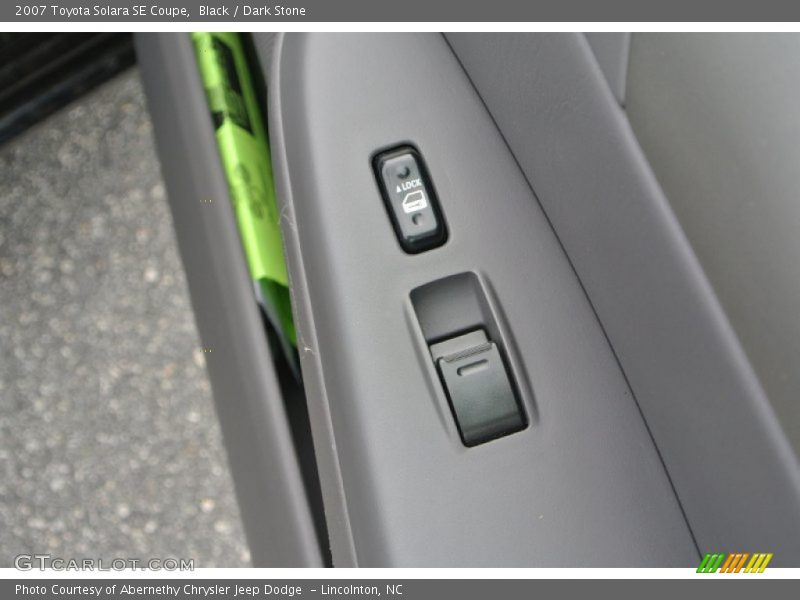 Black / Dark Stone 2007 Toyota Solara SE Coupe