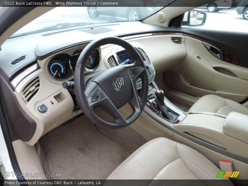 White Diamond Tricoat / Cashmere 2012 Buick LaCrosse FWD