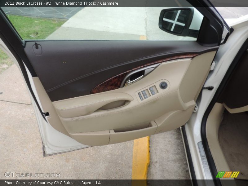 White Diamond Tricoat / Cashmere 2012 Buick LaCrosse FWD
