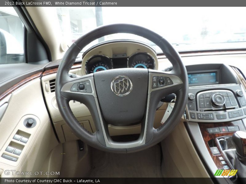 White Diamond Tricoat / Cashmere 2012 Buick LaCrosse FWD