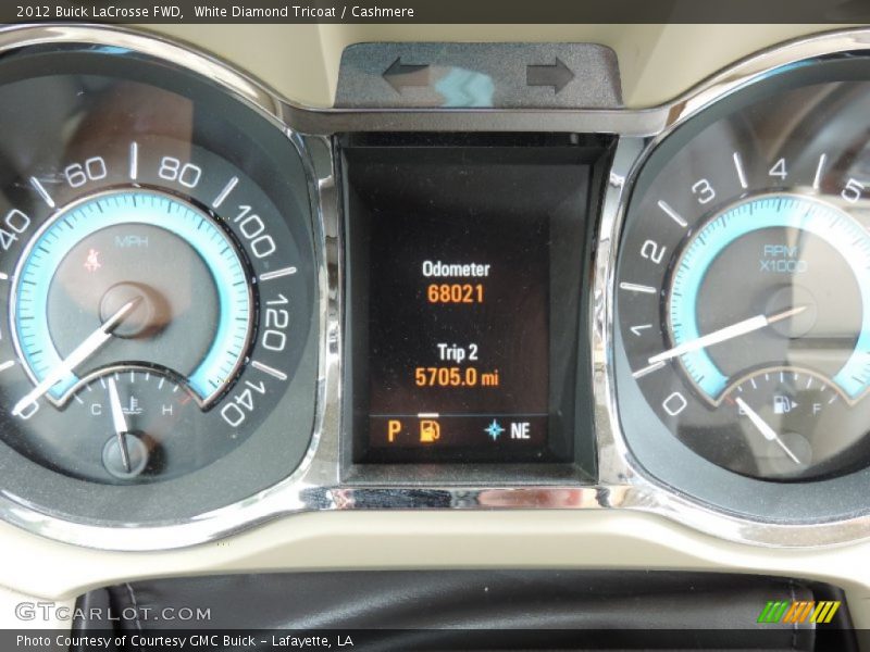 White Diamond Tricoat / Cashmere 2012 Buick LaCrosse FWD