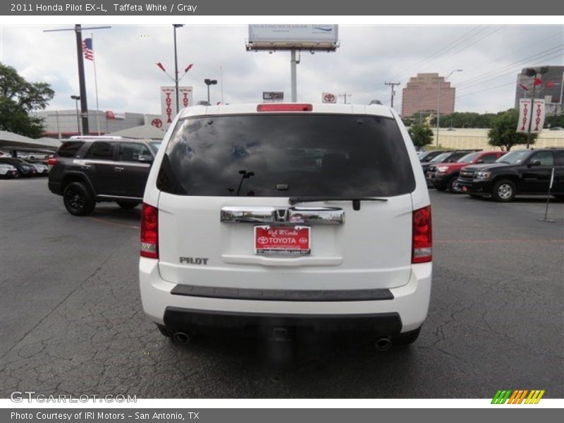 Taffeta White / Gray 2011 Honda Pilot EX-L