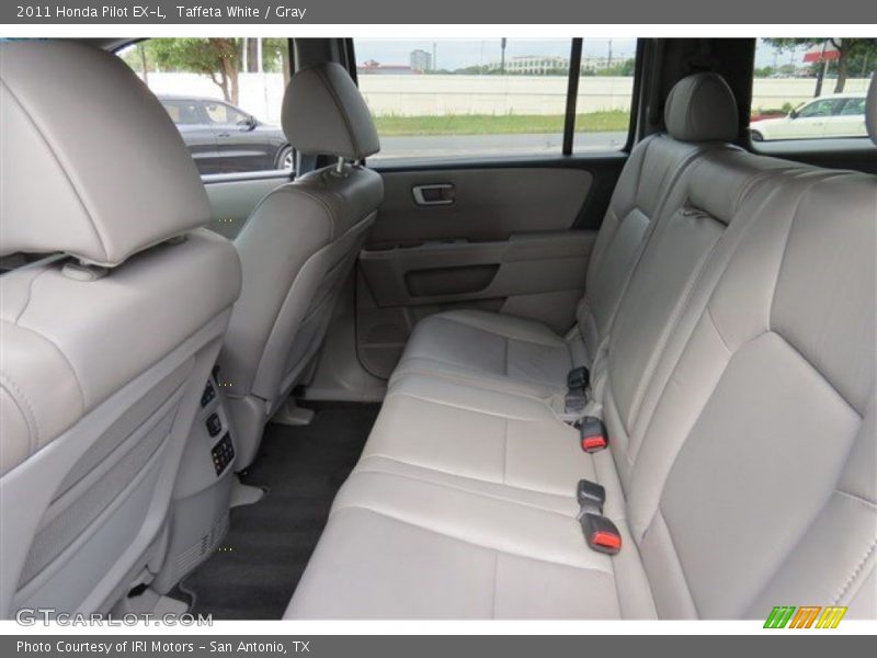 Taffeta White / Gray 2011 Honda Pilot EX-L