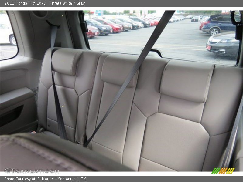 Taffeta White / Gray 2011 Honda Pilot EX-L