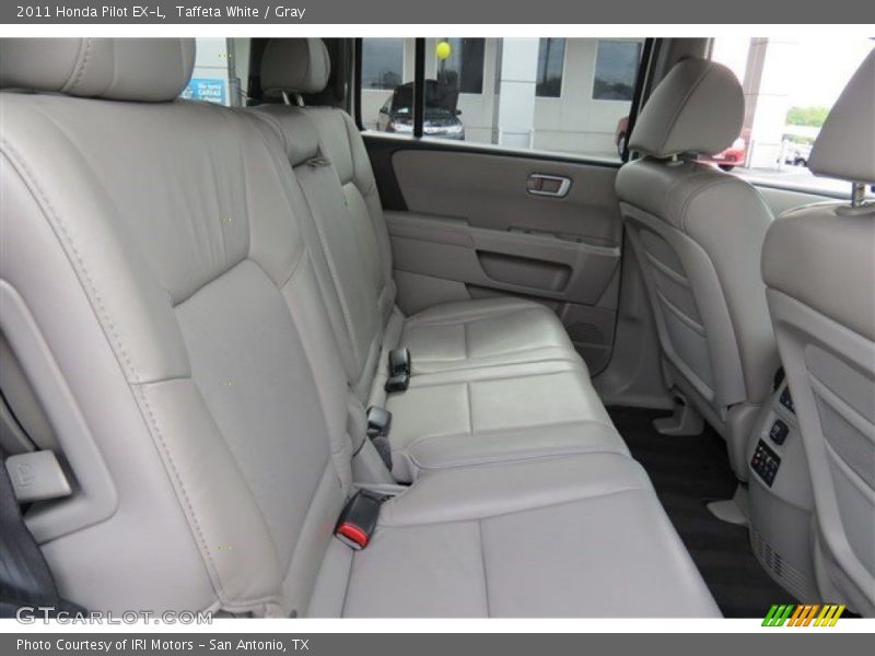 Taffeta White / Gray 2011 Honda Pilot EX-L