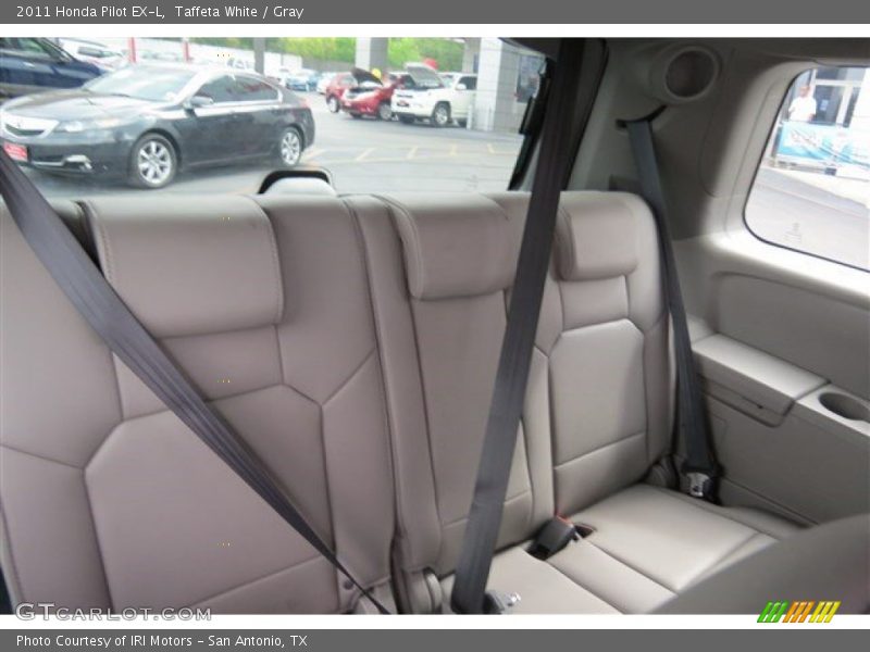 Taffeta White / Gray 2011 Honda Pilot EX-L