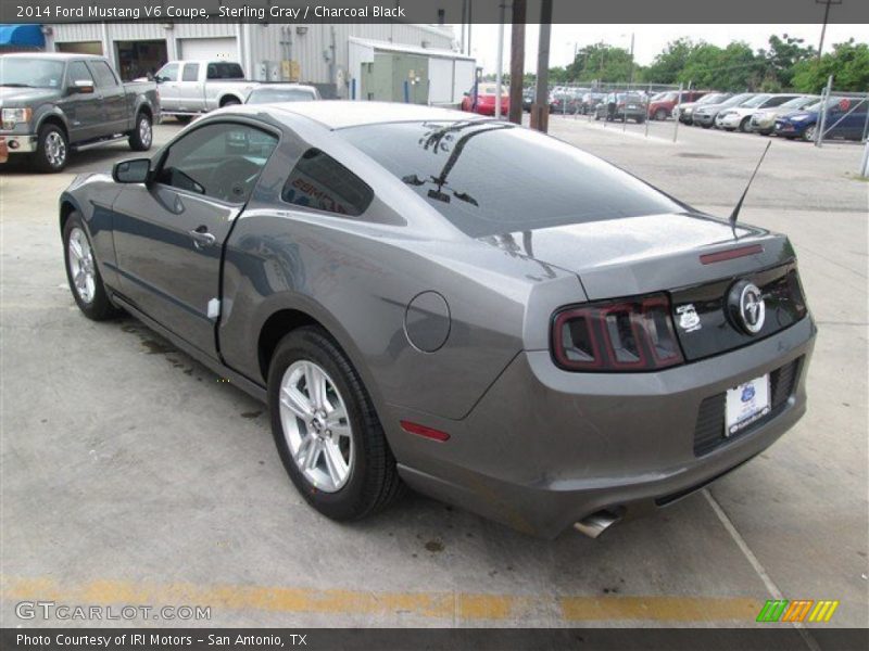 Sterling Gray / Charcoal Black 2014 Ford Mustang V6 Coupe