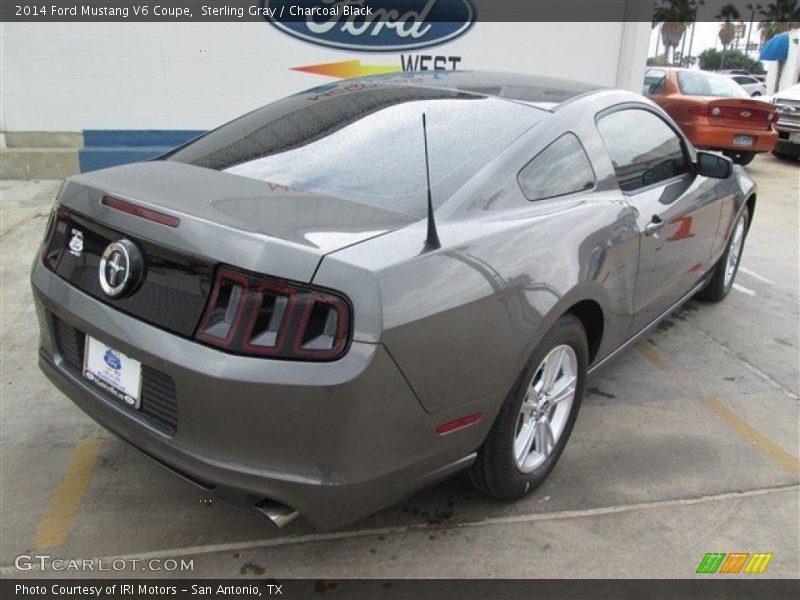 Sterling Gray / Charcoal Black 2014 Ford Mustang V6 Coupe