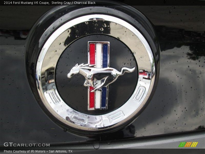 Sterling Gray / Charcoal Black 2014 Ford Mustang V6 Coupe
