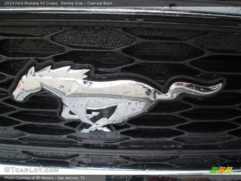 Sterling Gray / Charcoal Black 2014 Ford Mustang V6 Coupe