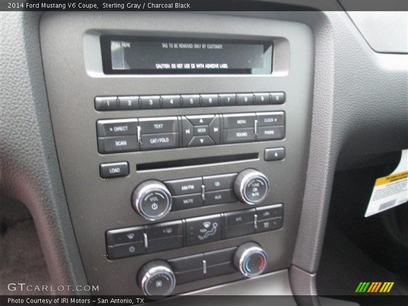 Sterling Gray / Charcoal Black 2014 Ford Mustang V6 Coupe