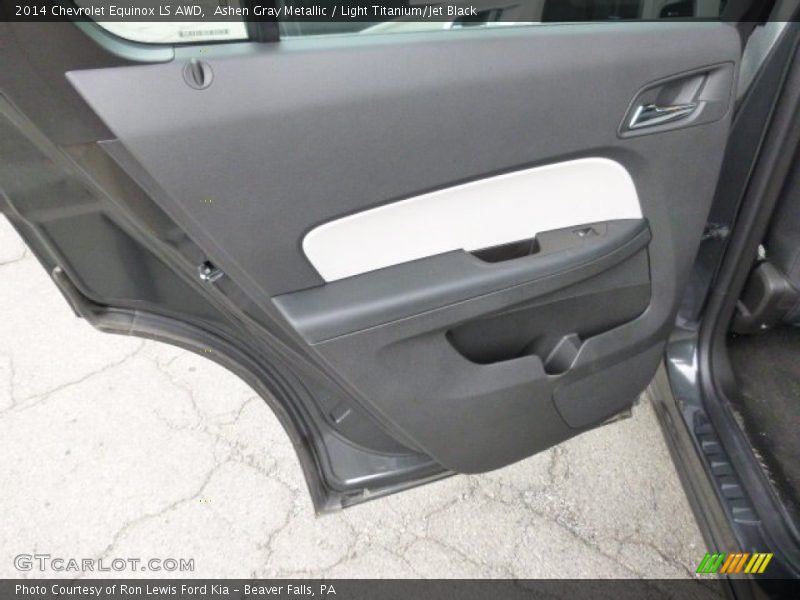 Ashen Gray Metallic / Light Titanium/Jet Black 2014 Chevrolet Equinox LS AWD