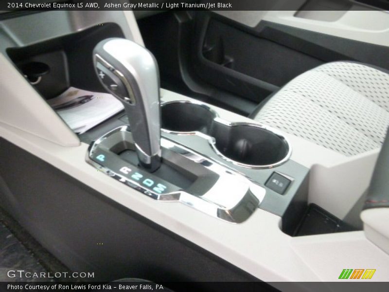 Ashen Gray Metallic / Light Titanium/Jet Black 2014 Chevrolet Equinox LS AWD