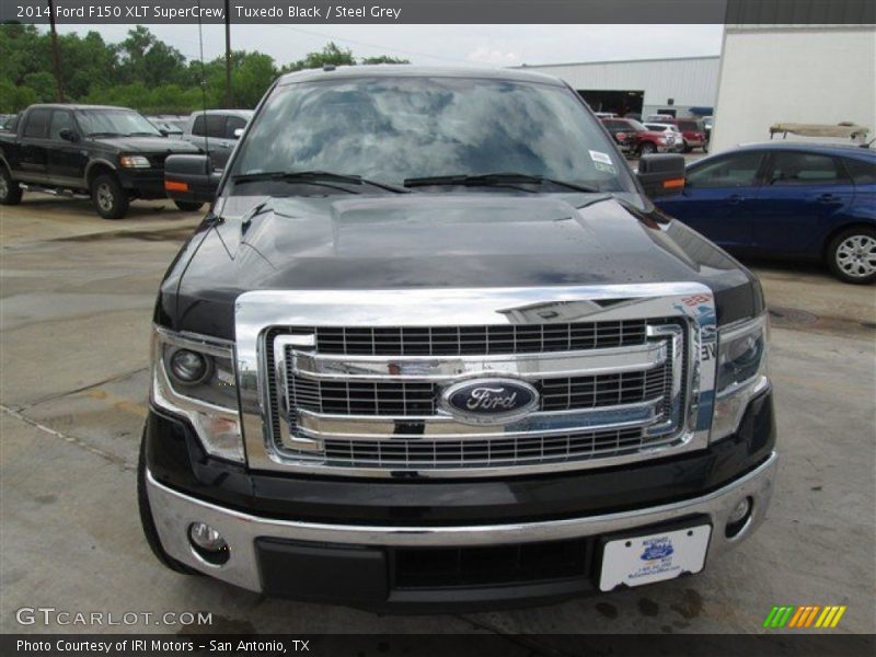Tuxedo Black / Steel Grey 2014 Ford F150 XLT SuperCrew