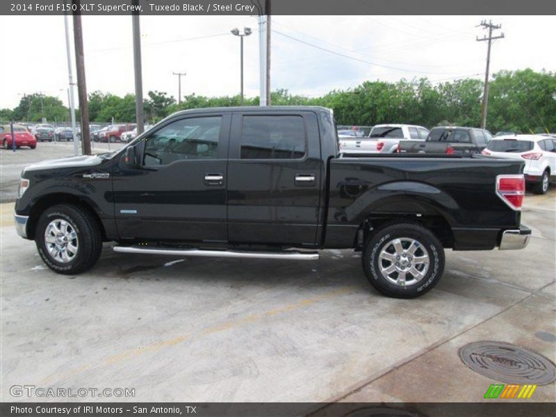 Tuxedo Black / Steel Grey 2014 Ford F150 XLT SuperCrew