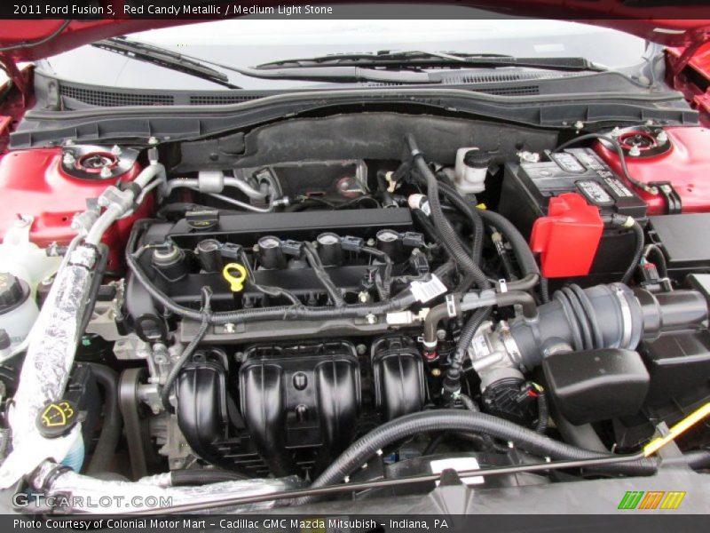  2011 Fusion S Engine - 2.5 Liter DOHC 16-Valve VVT Duratec 4 Cylinder