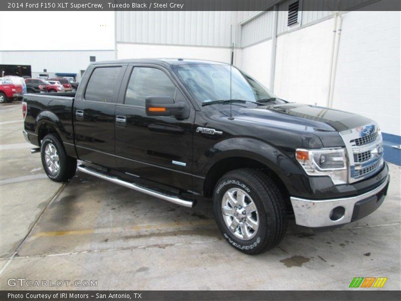 Tuxedo Black / Steel Grey 2014 Ford F150 XLT SuperCrew