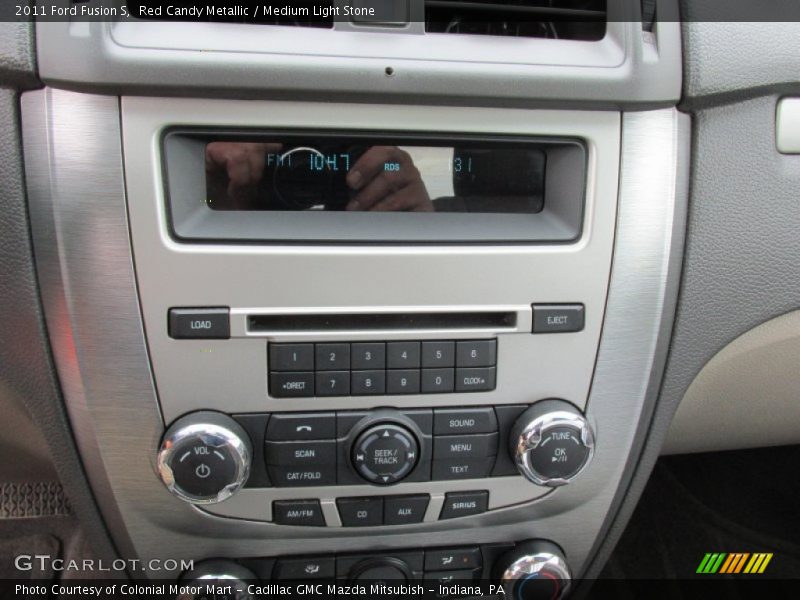 Controls of 2011 Fusion S
