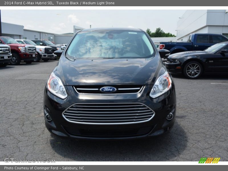 Tuxedo Black / Medium Light Stone 2014 Ford C-Max Hybrid SEL