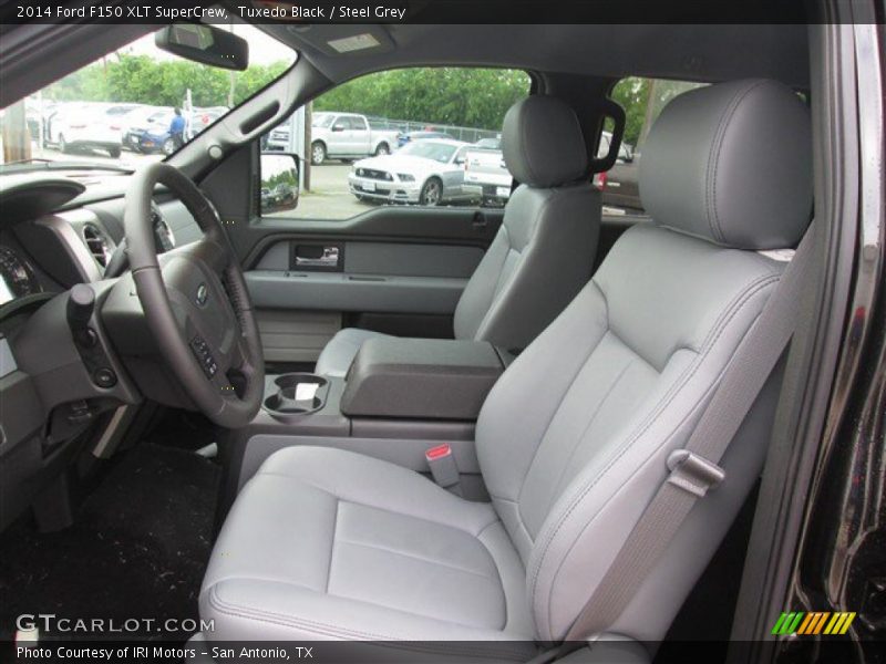 Tuxedo Black / Steel Grey 2014 Ford F150 XLT SuperCrew