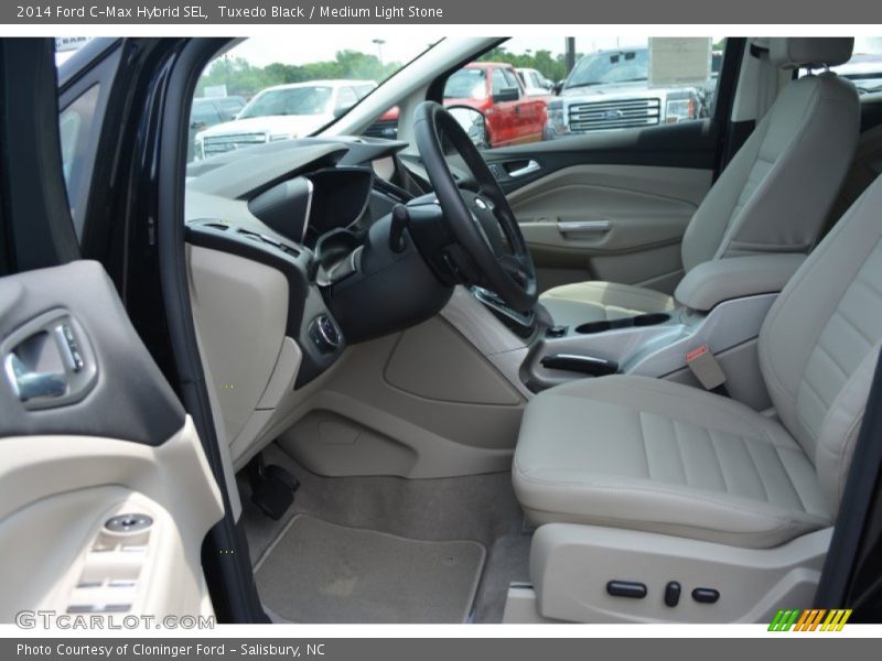 Tuxedo Black / Medium Light Stone 2014 Ford C-Max Hybrid SEL