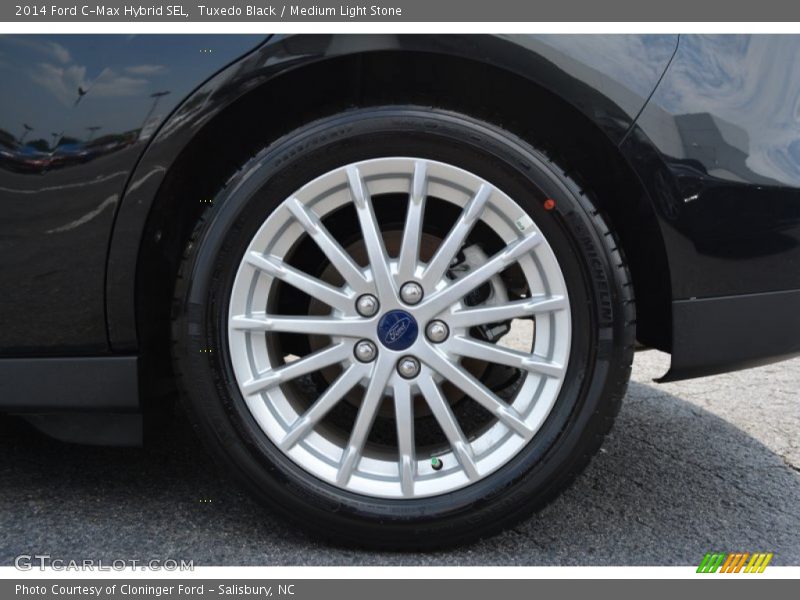Tuxedo Black / Medium Light Stone 2014 Ford C-Max Hybrid SEL