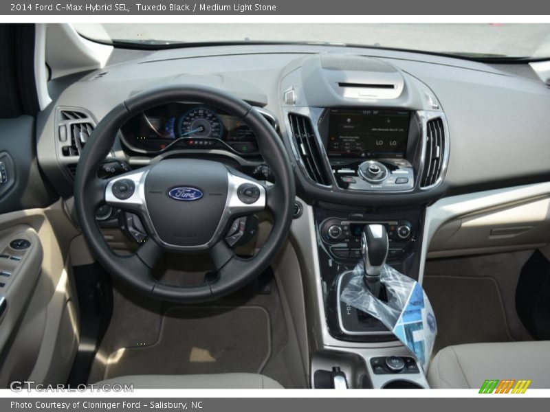 Tuxedo Black / Medium Light Stone 2014 Ford C-Max Hybrid SEL