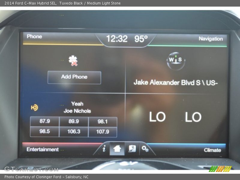 Tuxedo Black / Medium Light Stone 2014 Ford C-Max Hybrid SEL