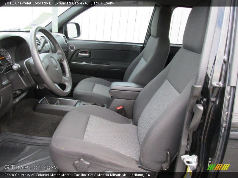 Front Seat of 2011 Colorado LT Extended Cab 4x4