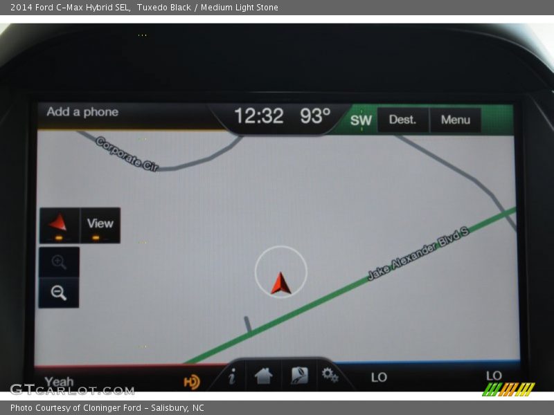 Tuxedo Black / Medium Light Stone 2014 Ford C-Max Hybrid SEL