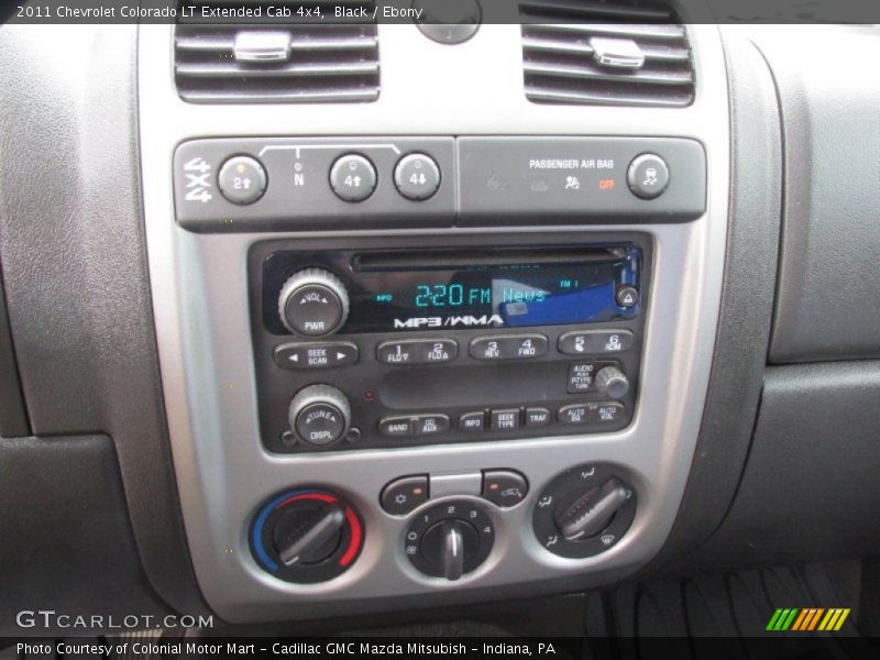 Black / Ebony 2011 Chevrolet Colorado LT Extended Cab 4x4