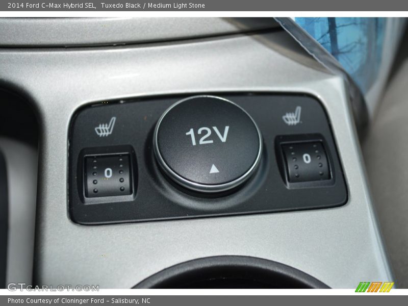 Tuxedo Black / Medium Light Stone 2014 Ford C-Max Hybrid SEL