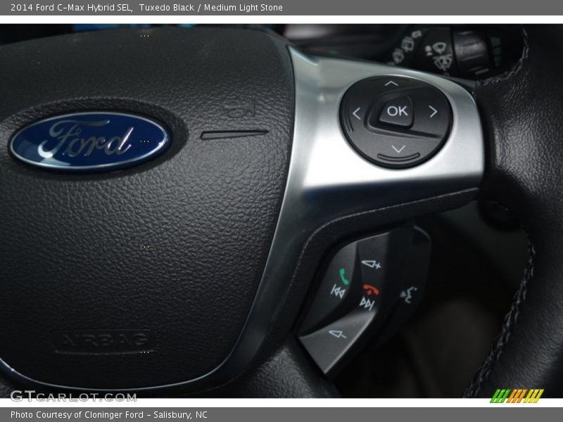 Tuxedo Black / Medium Light Stone 2014 Ford C-Max Hybrid SEL