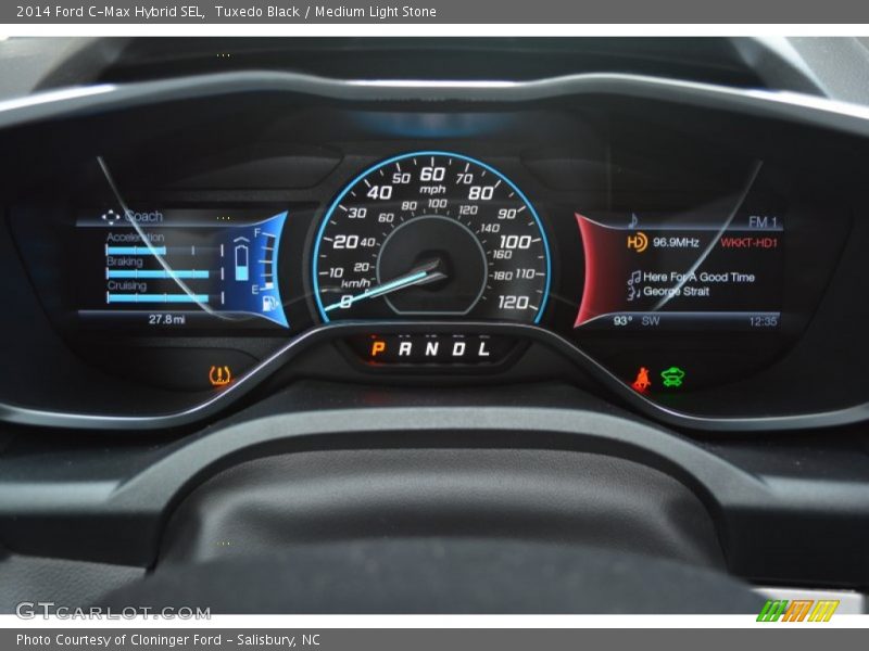 Tuxedo Black / Medium Light Stone 2014 Ford C-Max Hybrid SEL