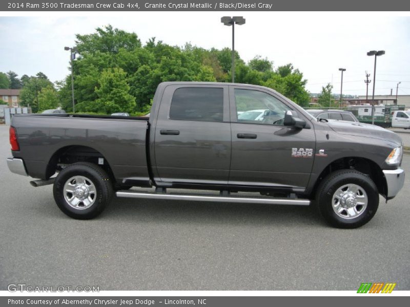  2014 3500 Tradesman Crew Cab 4x4 Granite Crystal Metallic