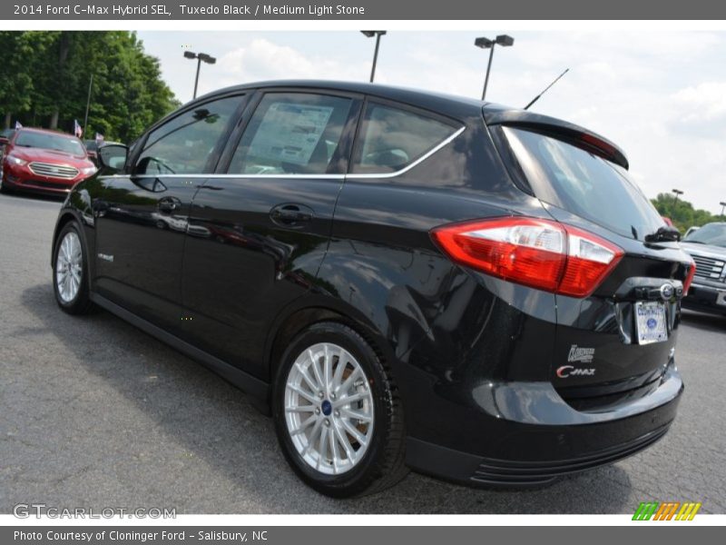 Tuxedo Black / Medium Light Stone 2014 Ford C-Max Hybrid SEL