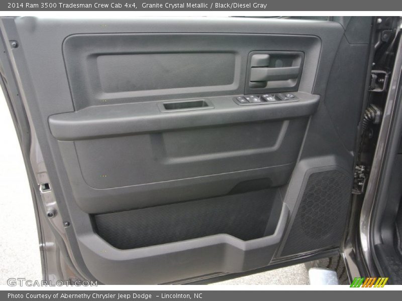 Granite Crystal Metallic / Black/Diesel Gray 2014 Ram 3500 Tradesman Crew Cab 4x4