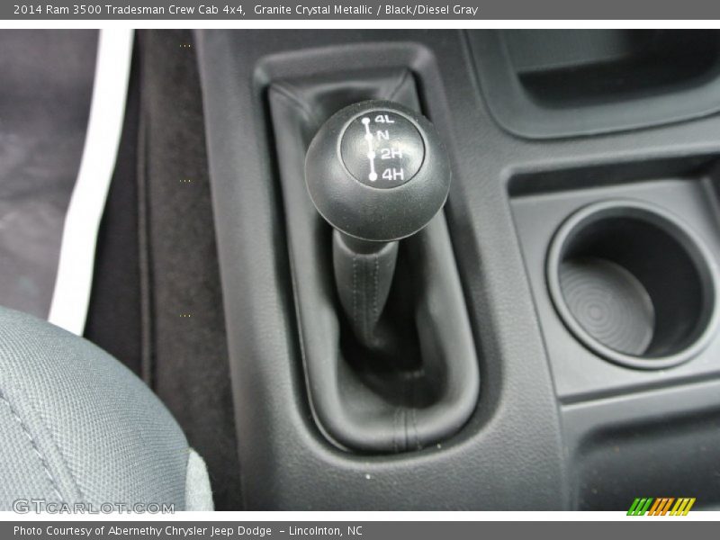 Granite Crystal Metallic / Black/Diesel Gray 2014 Ram 3500 Tradesman Crew Cab 4x4