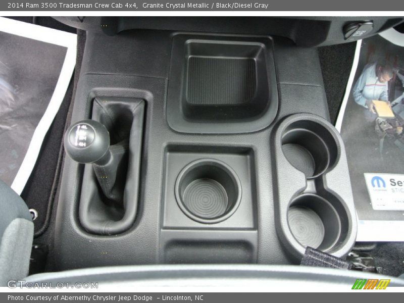 Granite Crystal Metallic / Black/Diesel Gray 2014 Ram 3500 Tradesman Crew Cab 4x4