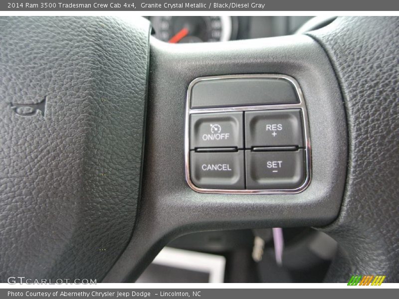 Granite Crystal Metallic / Black/Diesel Gray 2014 Ram 3500 Tradesman Crew Cab 4x4