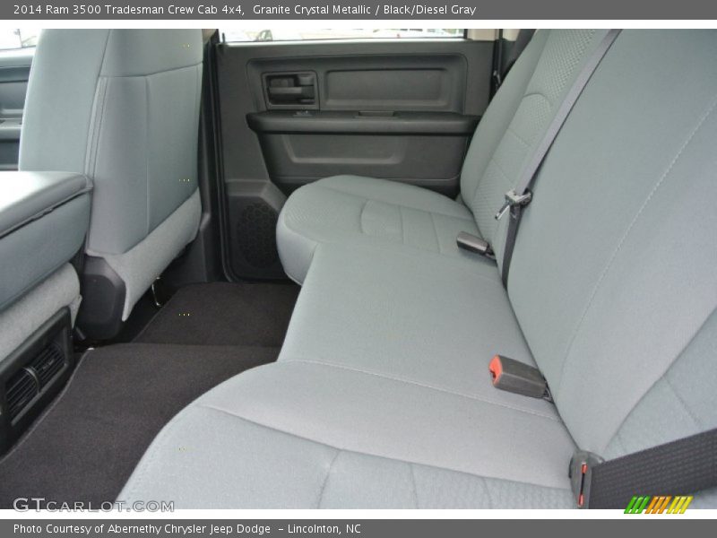 Granite Crystal Metallic / Black/Diesel Gray 2014 Ram 3500 Tradesman Crew Cab 4x4