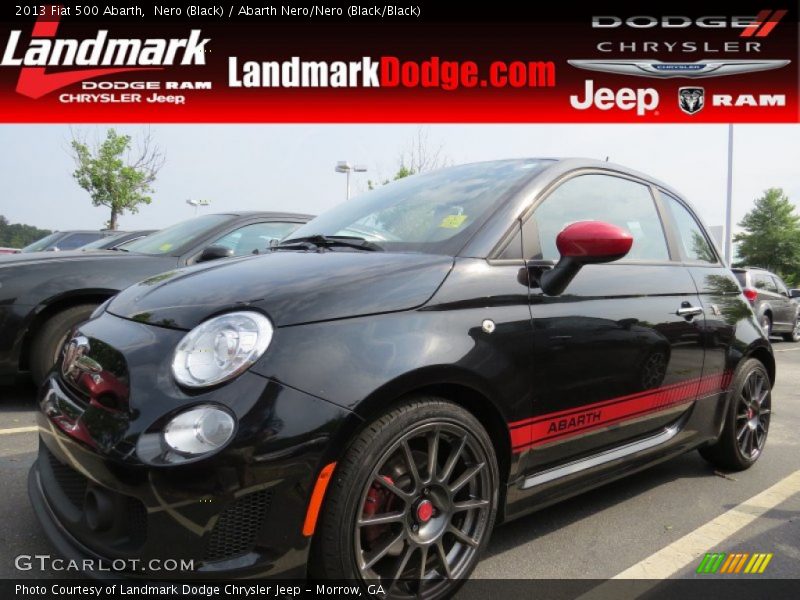 Nero (Black) / Abarth Nero/Nero (Black/Black) 2013 Fiat 500 Abarth