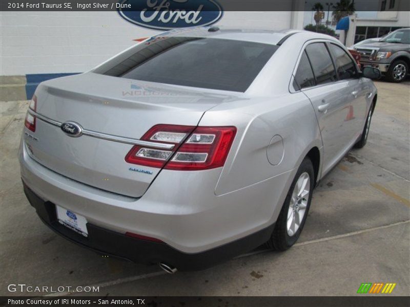 Ingot Silver / Dune 2014 Ford Taurus SE