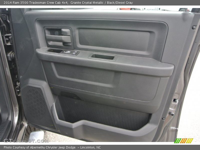 Granite Crystal Metallic / Black/Diesel Gray 2014 Ram 3500 Tradesman Crew Cab 4x4