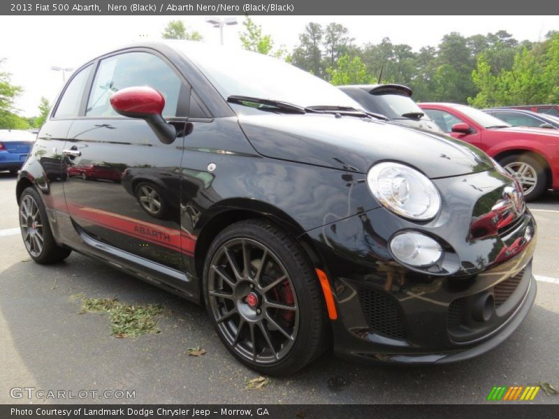 Nero (Black) / Abarth Nero/Nero (Black/Black) 2013 Fiat 500 Abarth