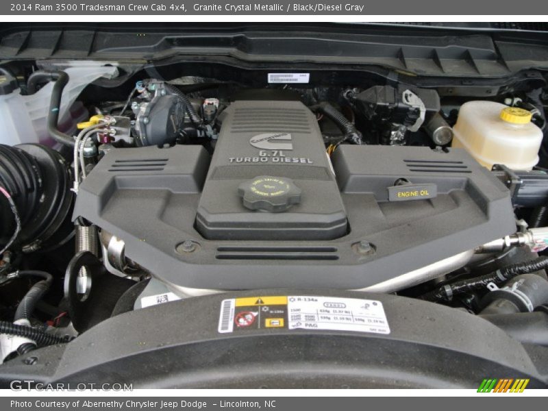 Granite Crystal Metallic / Black/Diesel Gray 2014 Ram 3500 Tradesman Crew Cab 4x4